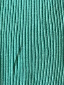 Aqua Ribbed T-Shirt Bodycon  Dress