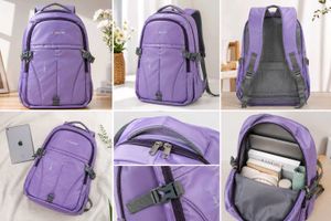 Stylish Purple Vecario Backpack