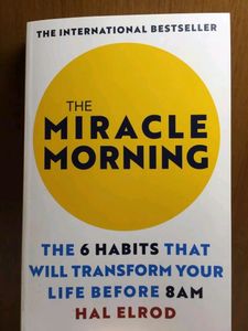 🆕️ The Miracle Morning By Hal Elrod New Paperbac