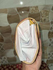 Retro Striped Clutch Bag
