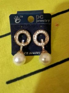 Elegant Pearl Drop Earrings