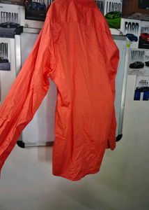 Men's Orange Long Sleeve Shirt