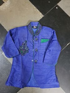 Blue Shwerwani No Bottom