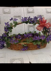 6. Decorative Floral Basket