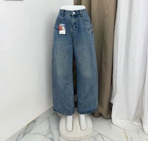 Wide Leg Denim Jeans for Women