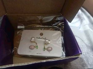 Korean Design Pink Rose Earrings