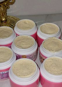 Pink Cream Jars for Skin Care