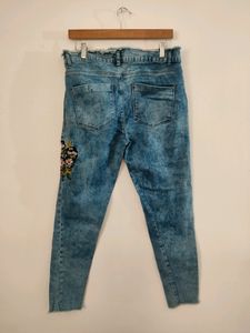 Ginger Blue Skirt Skinny Jeans ( Women)