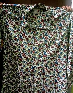XXL Cotton Khadi Shirt,Chest 26', Length 32 ',