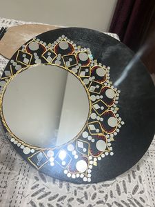 Big Mirror Lippan Artwork