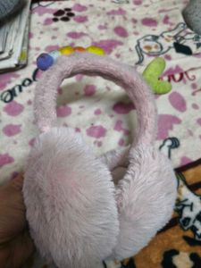 Cute Pink Earmuffs for kids