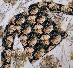 Floral Print Long Sleeve Top