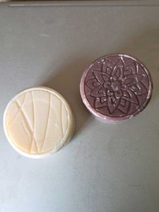Set of 2 Handmade Korean Round Soaps