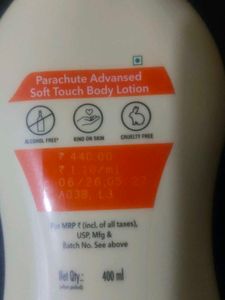 Parachute Advanced Body Lotion Set