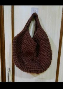 Chic Crochet Hobo Bag