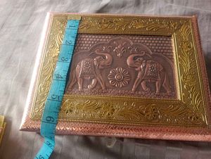 Decorative Elephant diwali sweet gift box