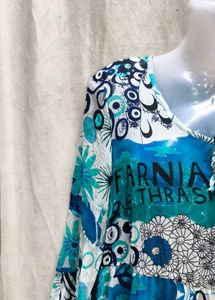 Bohemian Print Tunic Top