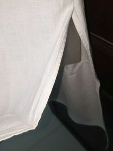 Simple White Sleeveless A-Linne camisole