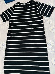 Striped Black and White dress