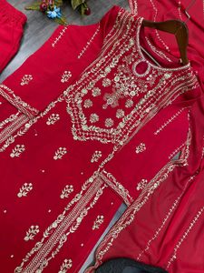 High Demand Embroidered Work Kurti