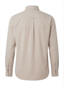 A.P.C. Beige Classic Button-Up Shirt Mens