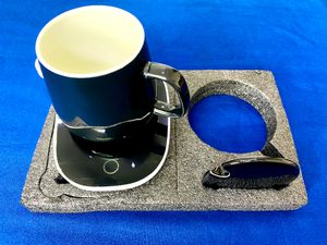 Smart Heater Ceramic Coffee Mug/Cup Black