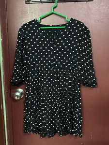 Polka Dot Mini Dress