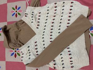 Cozy Knit Vest &amp; Turtleneck Set