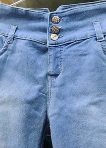 Stylish Light Blue Denim Jeans