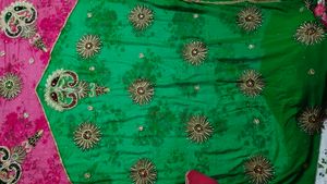 Embroidered Lehenga Choli Skirt Saree