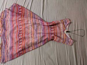 Bohemian Print Flowy Dress