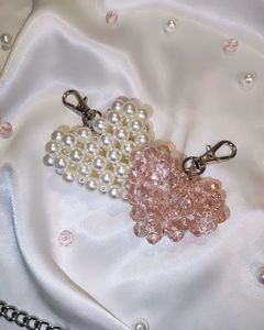 Heart Charm Keychains