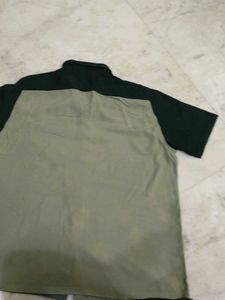 Colorblock Short Sleeve Shirt