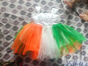 Tricolor Party Dress for Girls