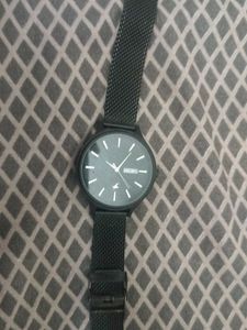 Stylish Fastrack Black Mesh Watch