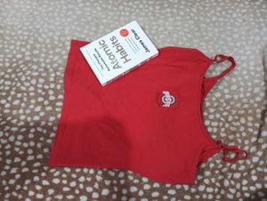 Red Tank Top with Logo