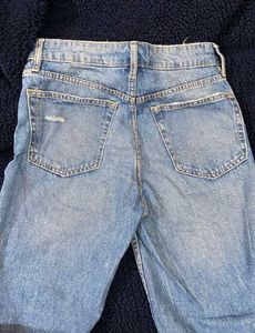 Distressed H&amp;M Blue Denim Jeans
