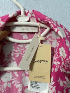 Mango Pink Dress