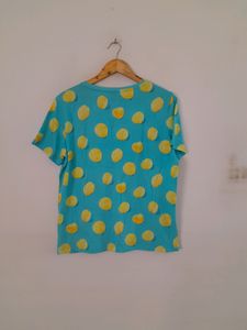 Blue Printed Top (Women's)