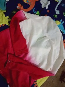 Ombre Button-Up Shirt