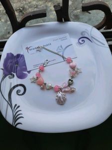 Charming Pink Charm Bracelet