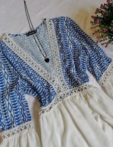 Boho Chic Bell Sleeve Mini Dress