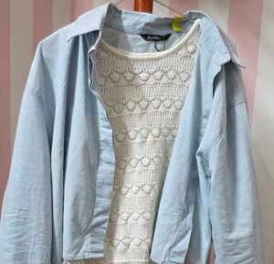Zudio Midwash Denim Shirt