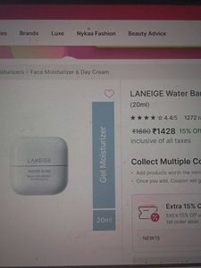 Laneige Water Bank Blue Hyaluronic Moisturizer