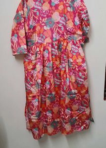 Vibrant Floral Kurta Set
