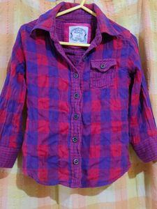 Red Tag Size 2 To 3yrs Girls Shirt N Jeans Pair.