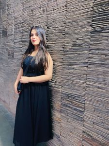 Elegant Black Strapless Dress