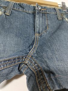 American Swan Blue Denim Short (Women)