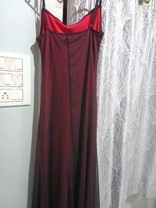 gothic Sheer Maxi Dress