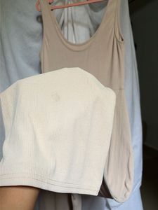 SHEIN Beige Jumpsuit
